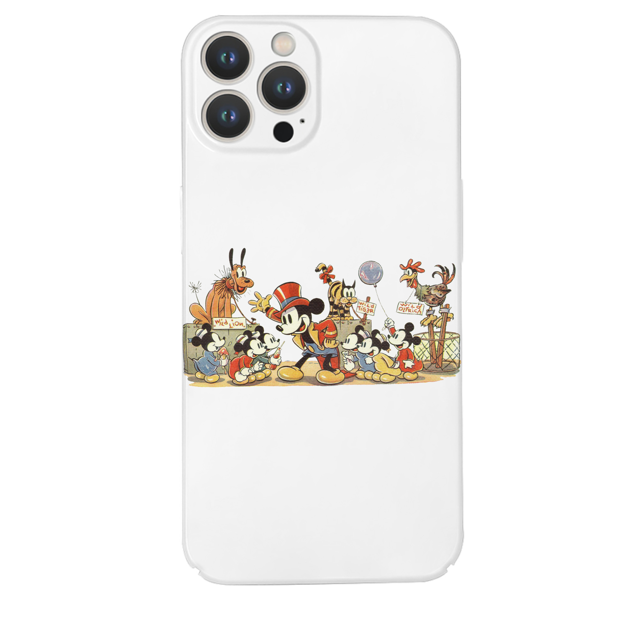 （画像用） ミッキーマウス Mickey Mouse 【iPhone 14シリーズ対応】ハードケース